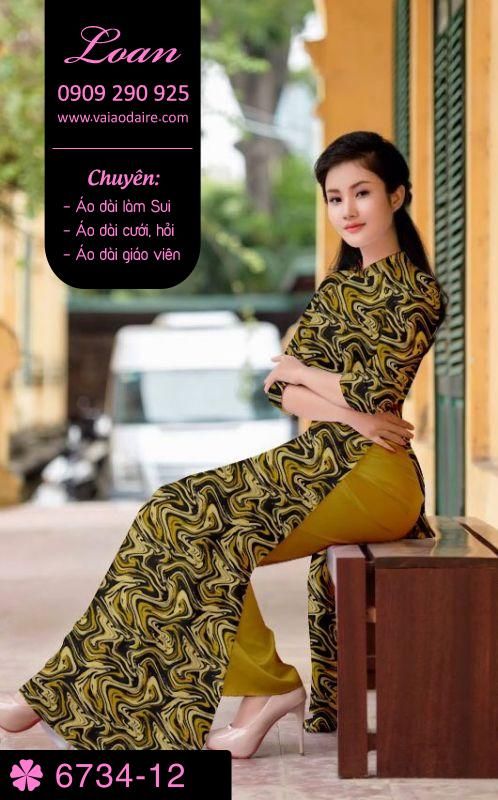 Vải áo dài lập thể
