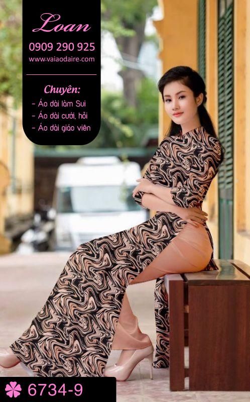 Vải áo dài lập thể