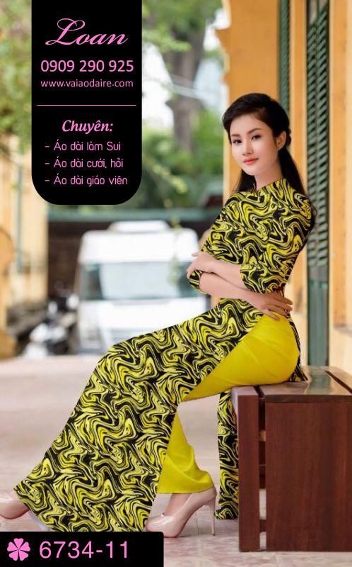 Vải áo dài lập thể