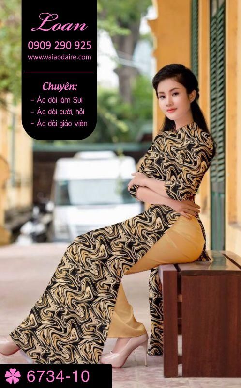 Vải áo dài lập thể