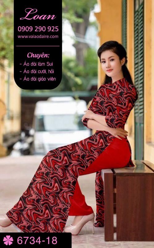 Vải áo dài lập thể
