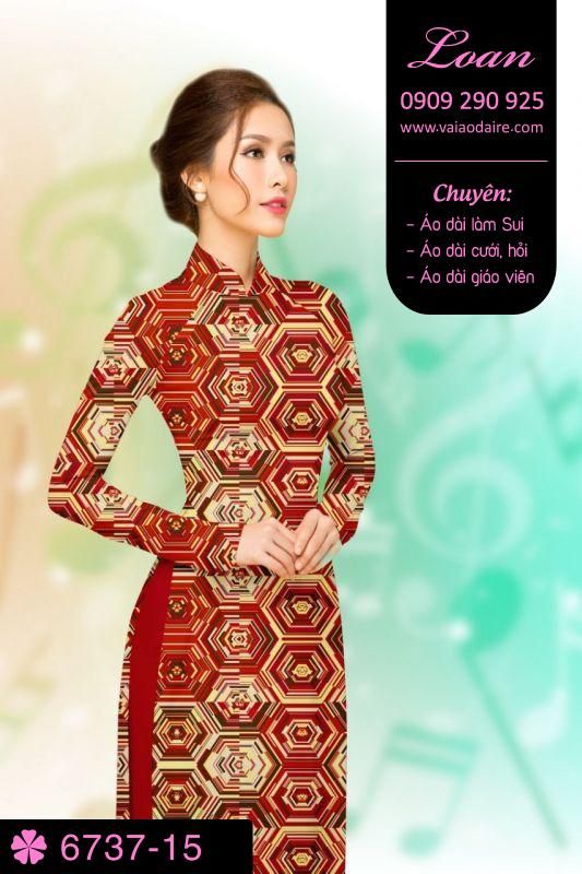 Vải áo dài lập thể