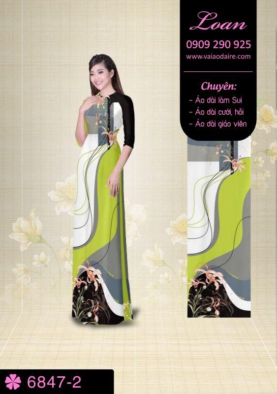 Vải áo dài lập thể