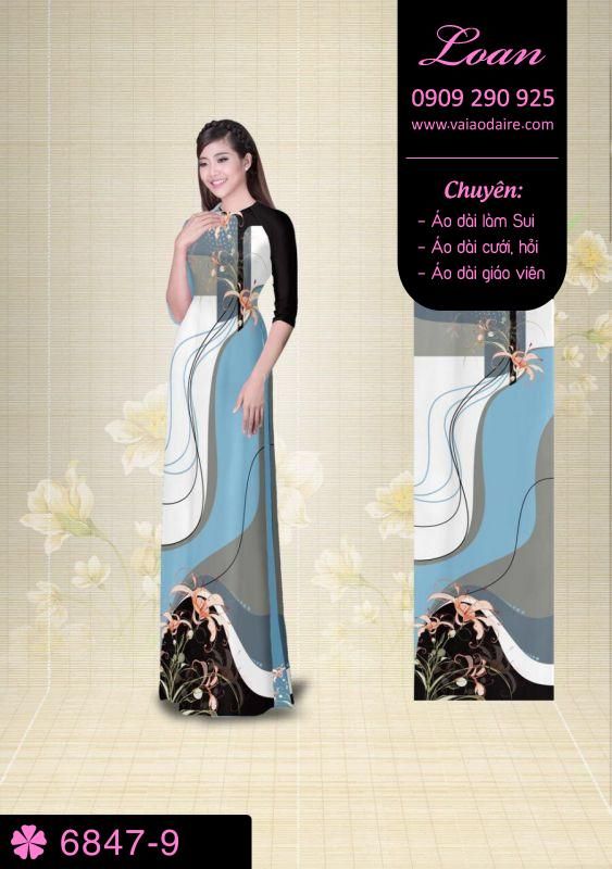 Vải áo dài lập thể