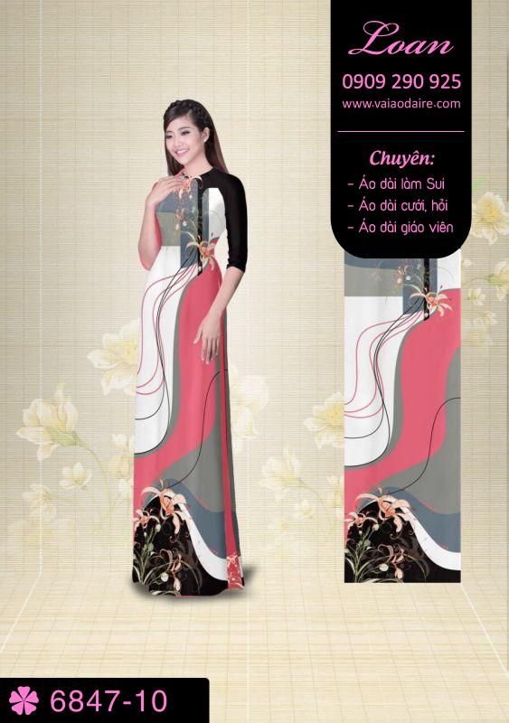 Vải áo dài lập thể