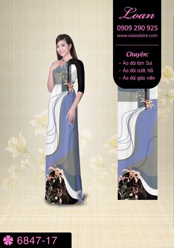 Vải áo dài lập thể