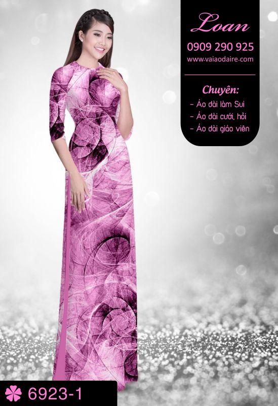 Vải áo dài lập thể