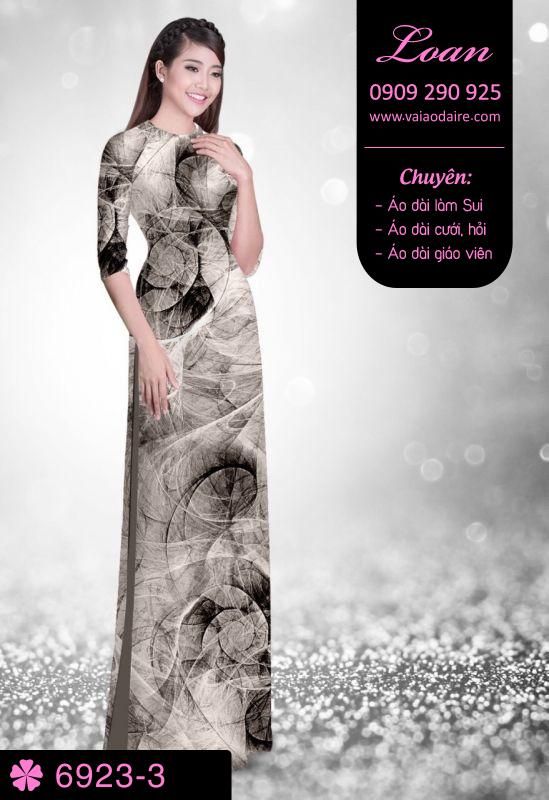 Vải áo dài lập thể