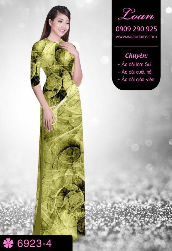 Vải áo dài lập thể