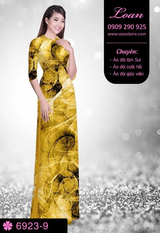 Vải áo dài lập thể