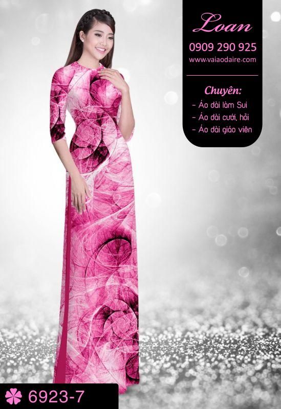 Vải áo dài lập thể