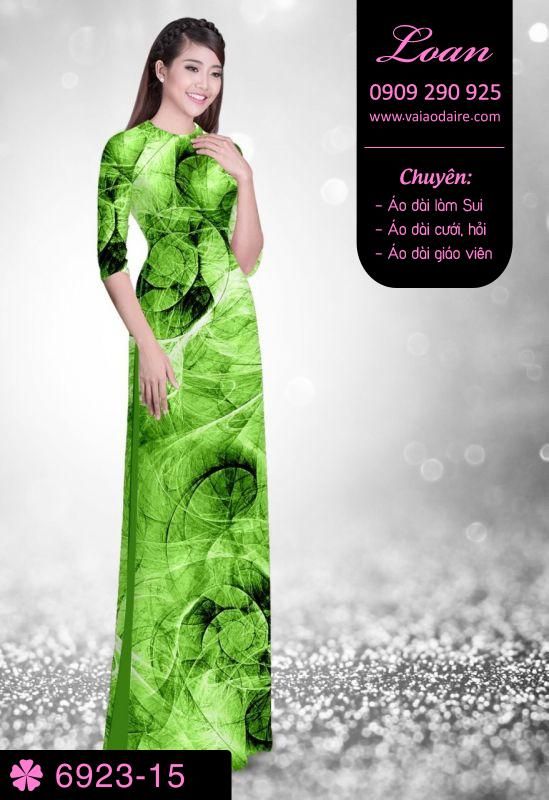 Vải áo dài lập thể