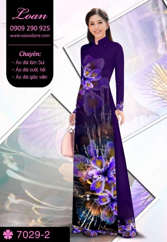 Vải áo dài lập thể