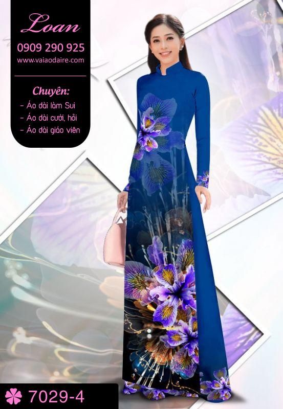 Vải áo dài lập thể