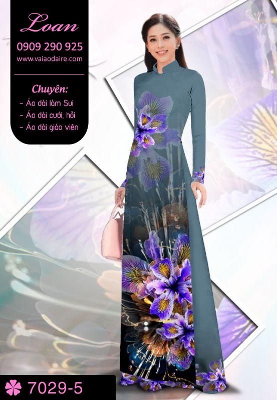 Vải áo dài lập thể