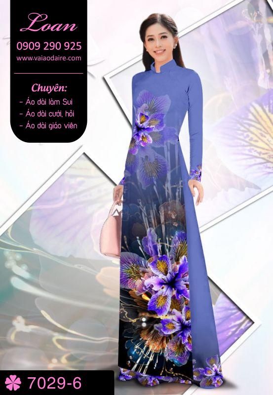 Vải áo dài lập thể