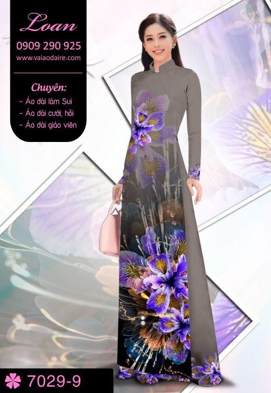 Vải áo dài lập thể