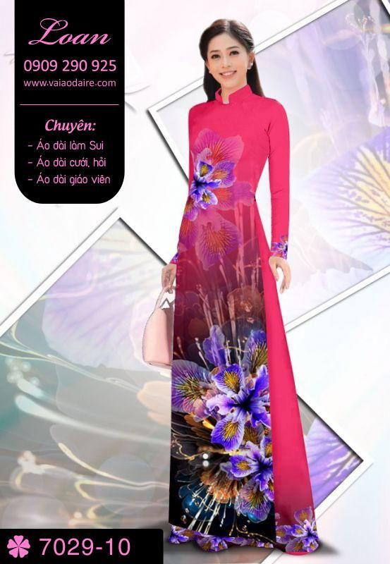 Vải áo dài lập thể