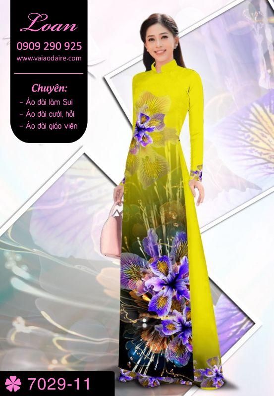 Vải áo dài lập thể