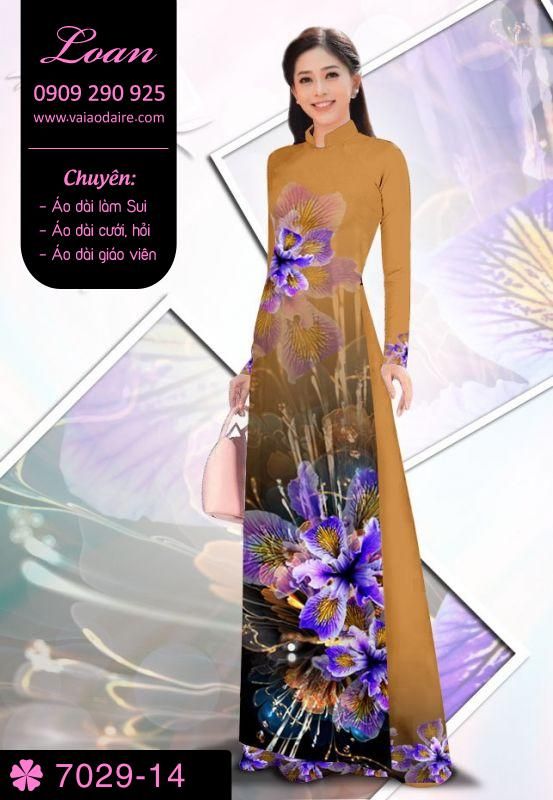 Vải áo dài lập thể