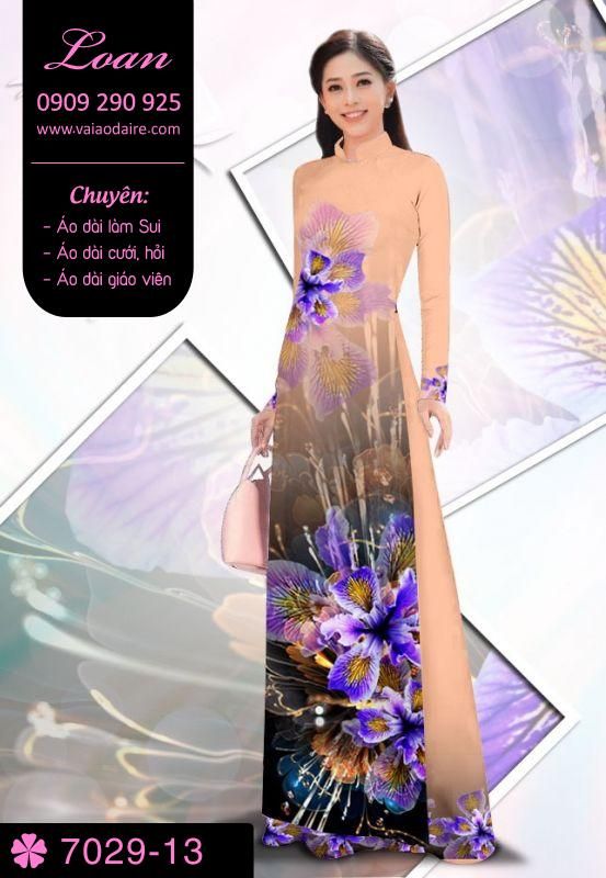 Vải áo dài lập thể