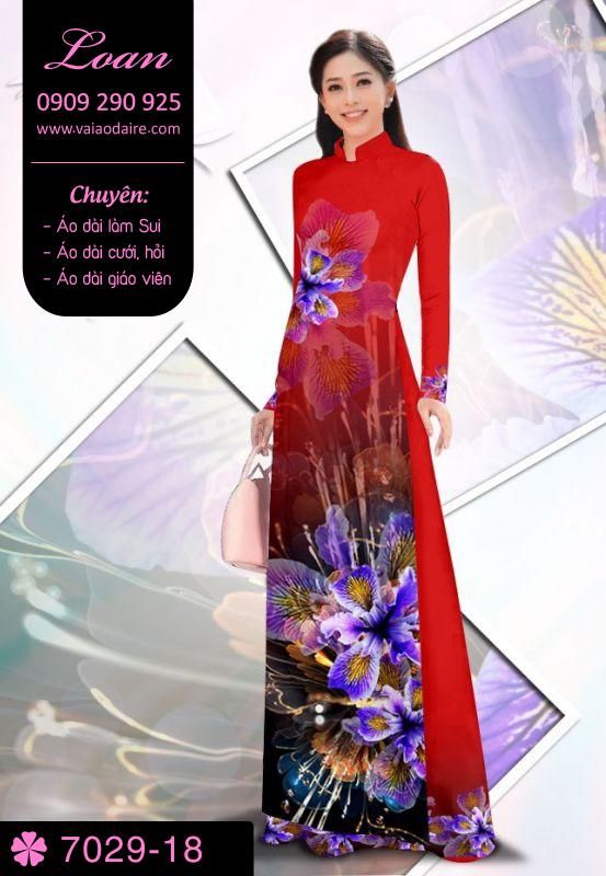 Vải áo dài lập thể