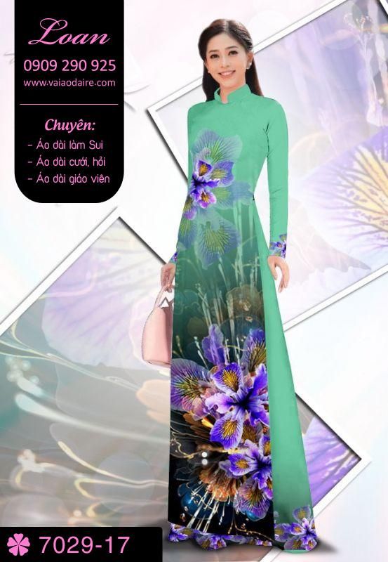 Vải áo dài lập thể