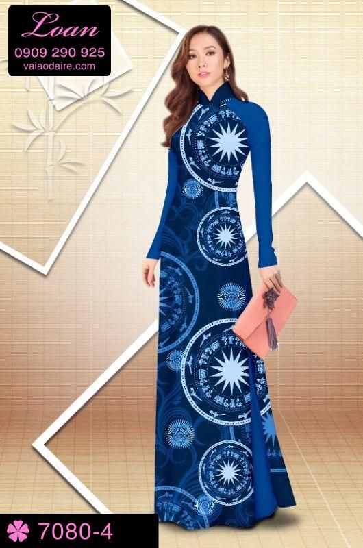 Vải áo dài lập thể