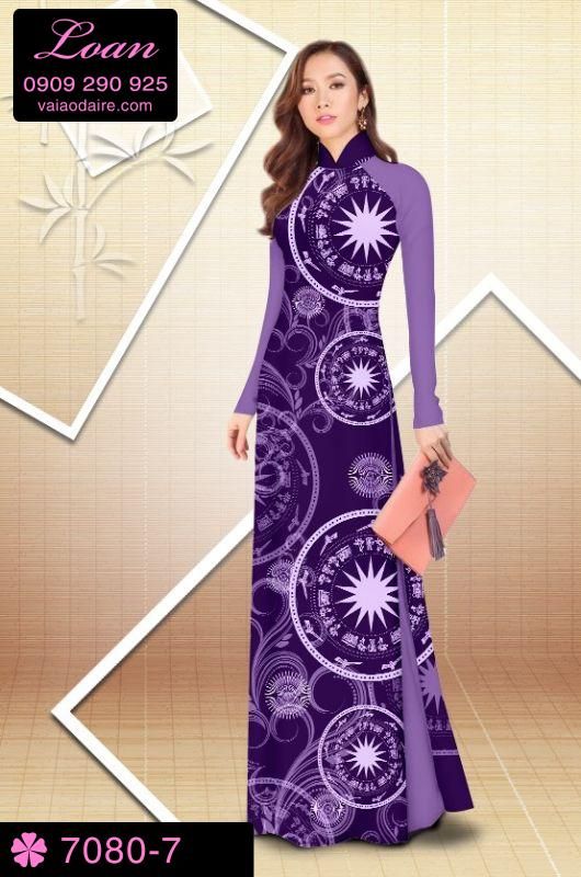 Vải áo dài lập thể