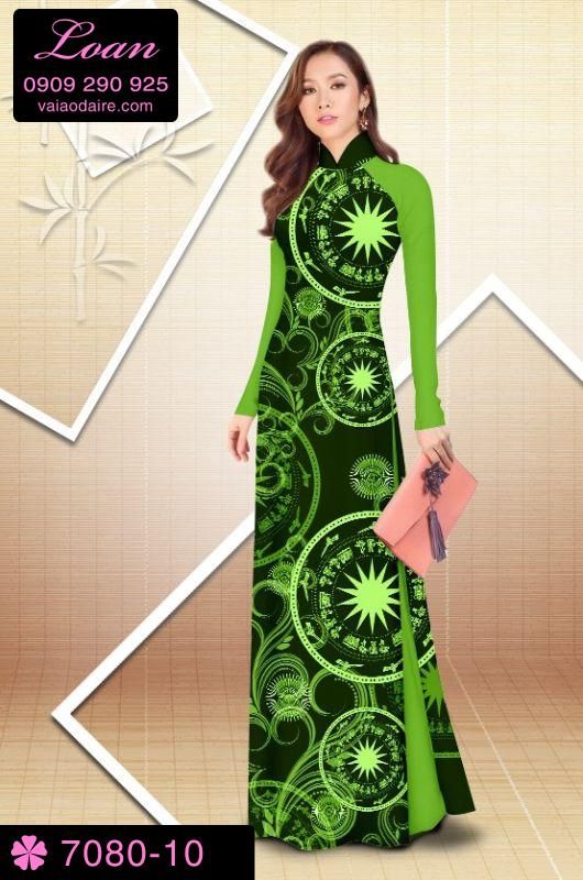 Vải áo dài lập thể