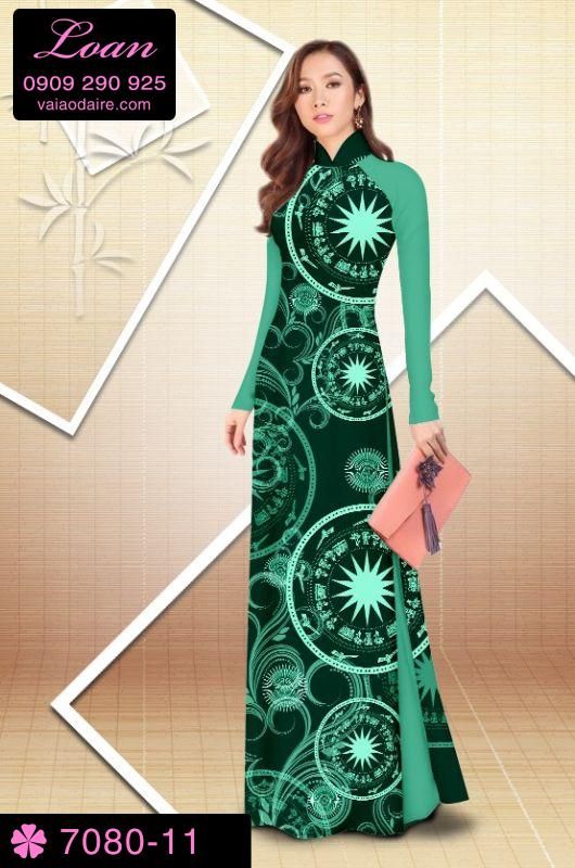 Vải áo dài lập thể