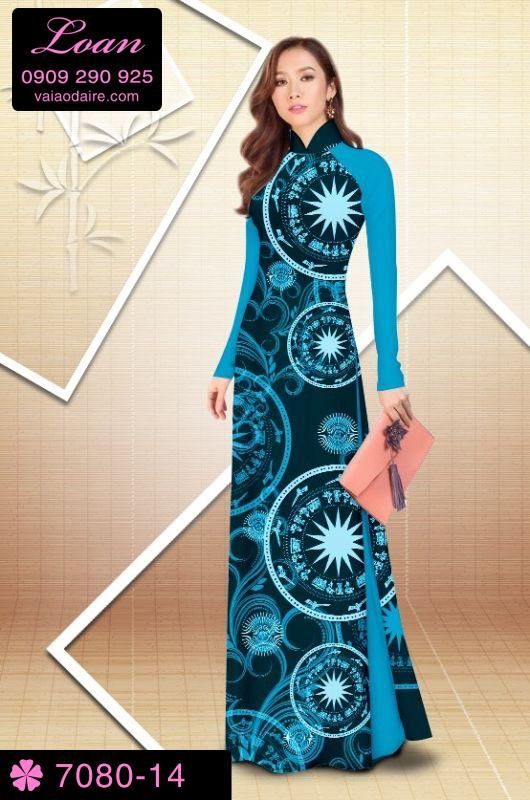 Vải áo dài lập thể