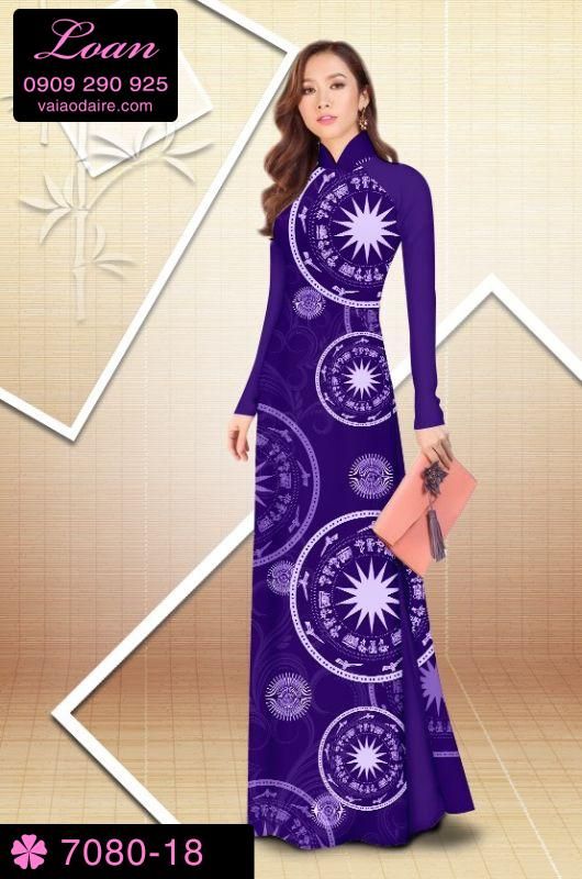 Vải áo dài lập thể