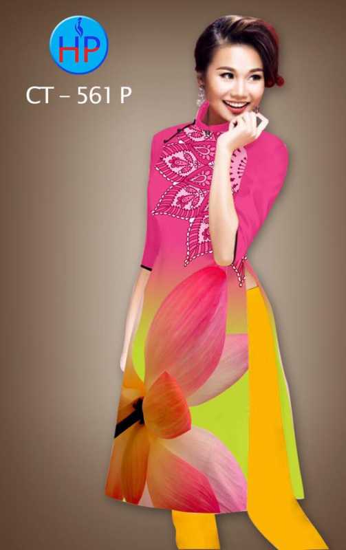 Vải áo dài Cách Tân hoa Sen Vải áo dài Cách Tân hoa Sen