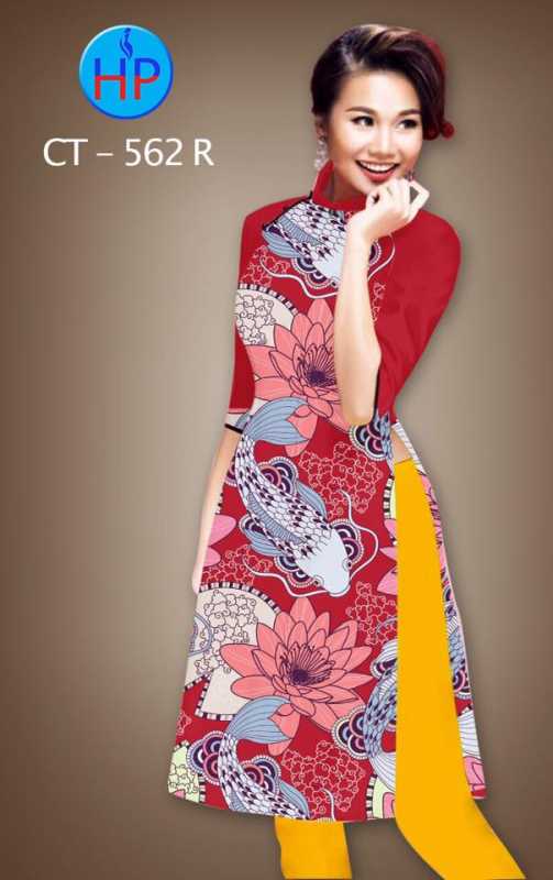 Vải áo dài Cách Tân cá Chép Vải áo dài Cách Tân cá Chép