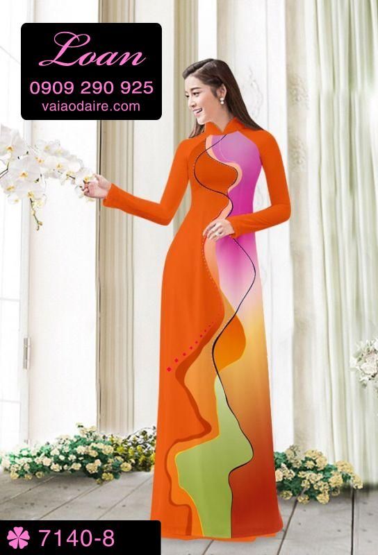 Vải áo dài lập thể