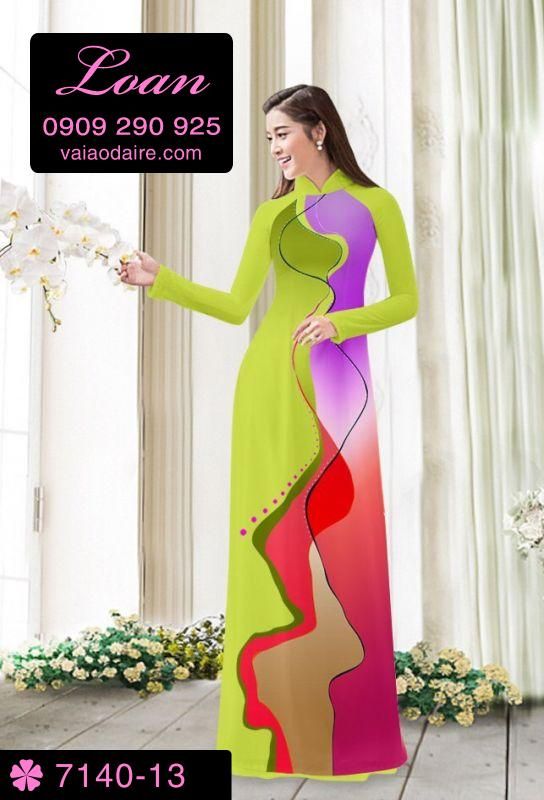 Vải áo dài lập thể