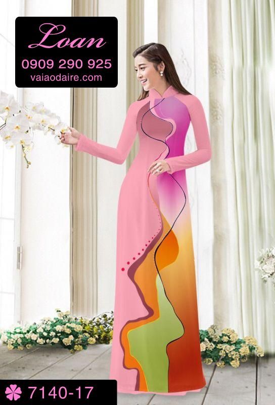 Vải áo dài lập thể