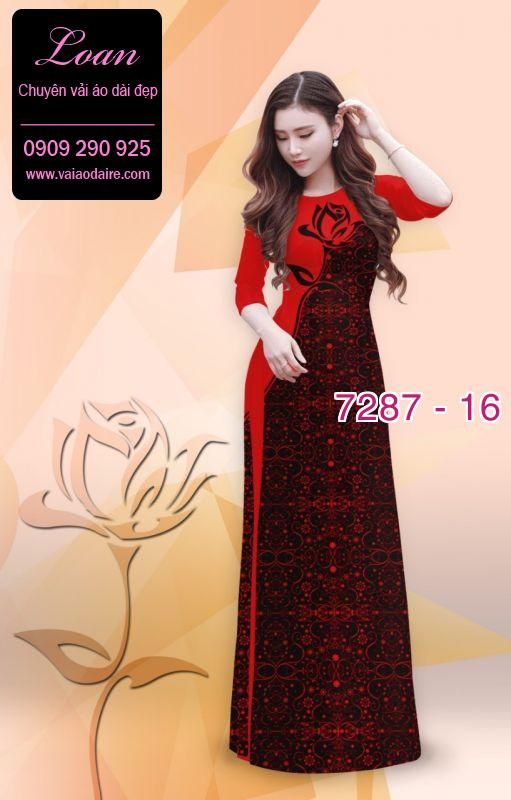 Vải áo dài hoa văn đẹp Vải áo dài hoa văn đẹp