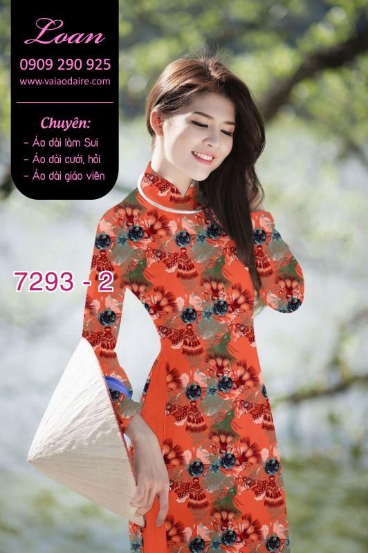 Vải áo dài hoa nhỏ Vải áo dài hoa nhỏ