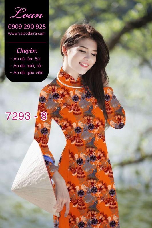 Vải áo dài hoa nhỏ Vải áo dài hoa nhỏ