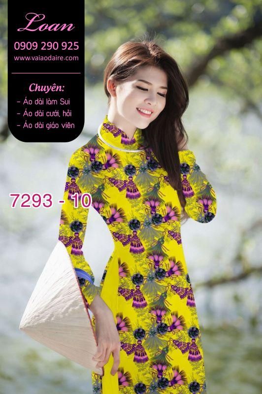 Vải áo dài hoa nhỏ Vải áo dài hoa nhỏ
