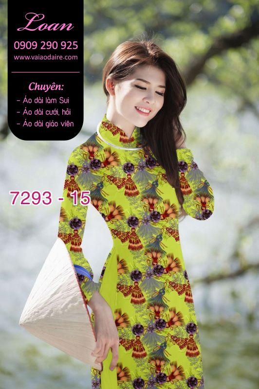 Vải áo dài hoa nhỏ Vải áo dài hoa nhỏ