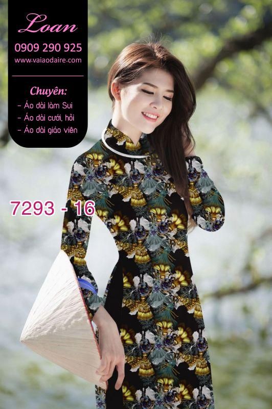 Vải áo dài hoa nhỏ Vải áo dài hoa nhỏ