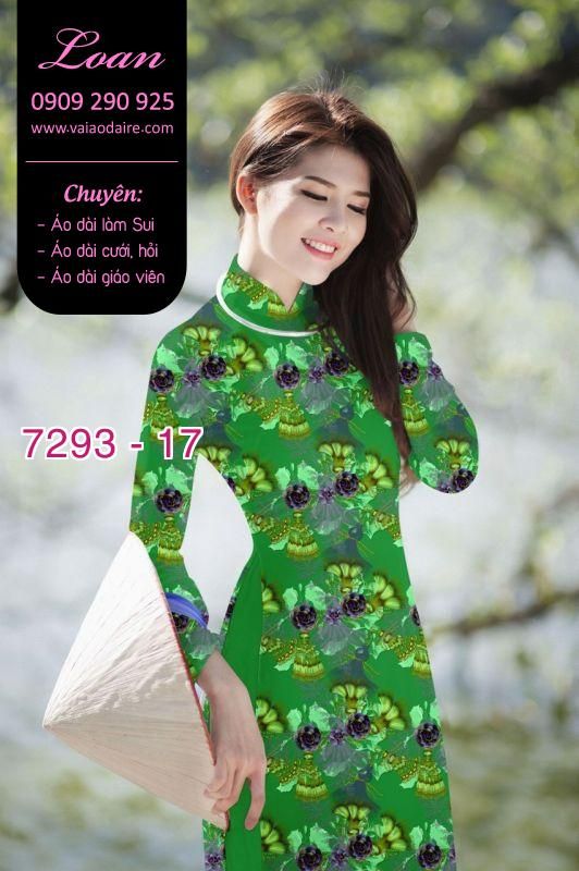 Vải áo dài hoa nhỏ Vải áo dài hoa nhỏ