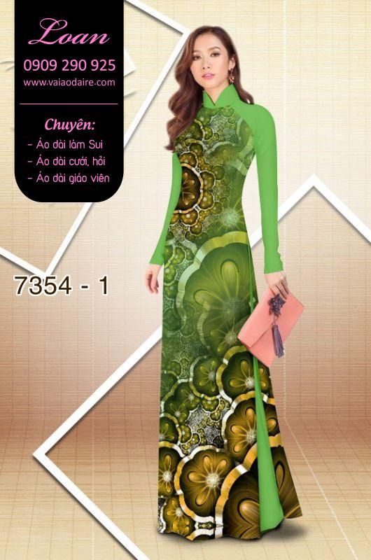 Vải áo dài lập thể