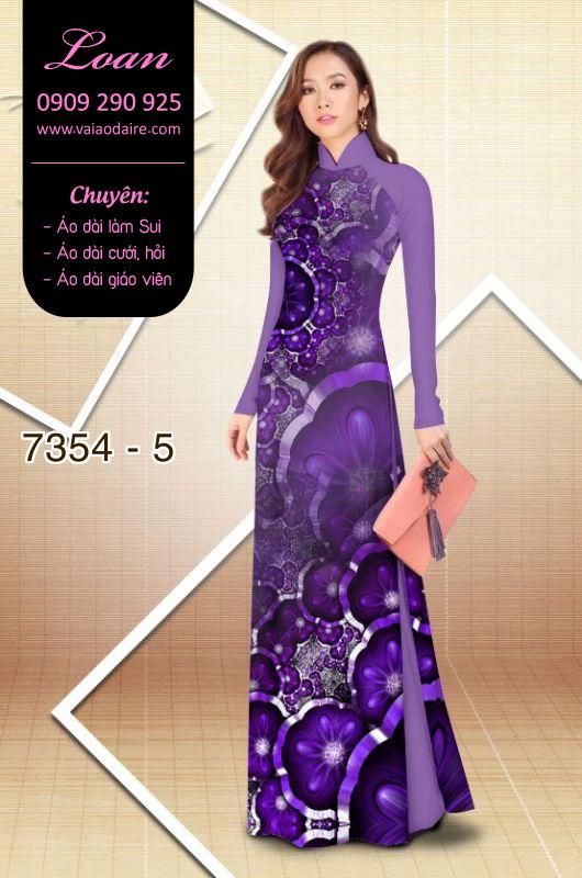 Vải áo dài lập thể