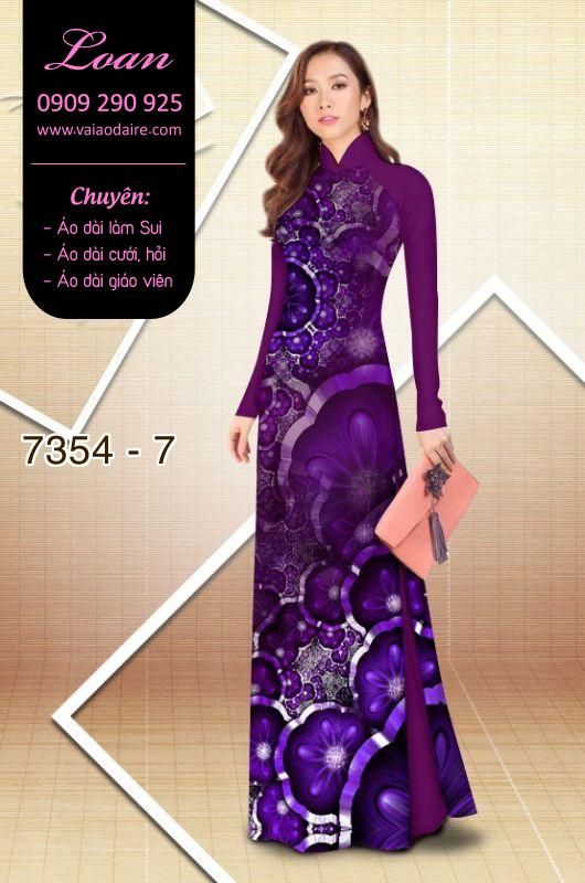 Vải áo dài lập thể