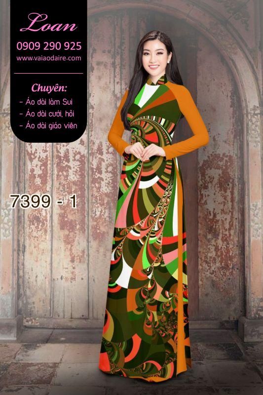 Vải áo dài lập thể