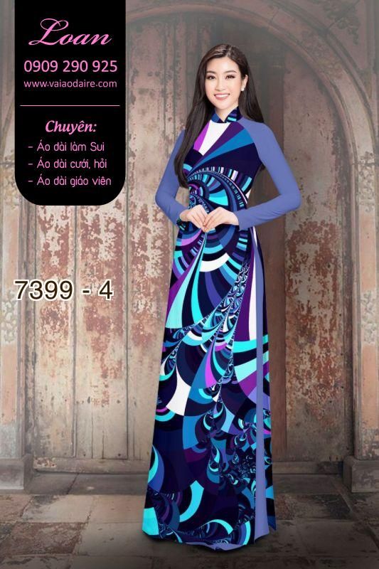 Vải áo dài lập thể